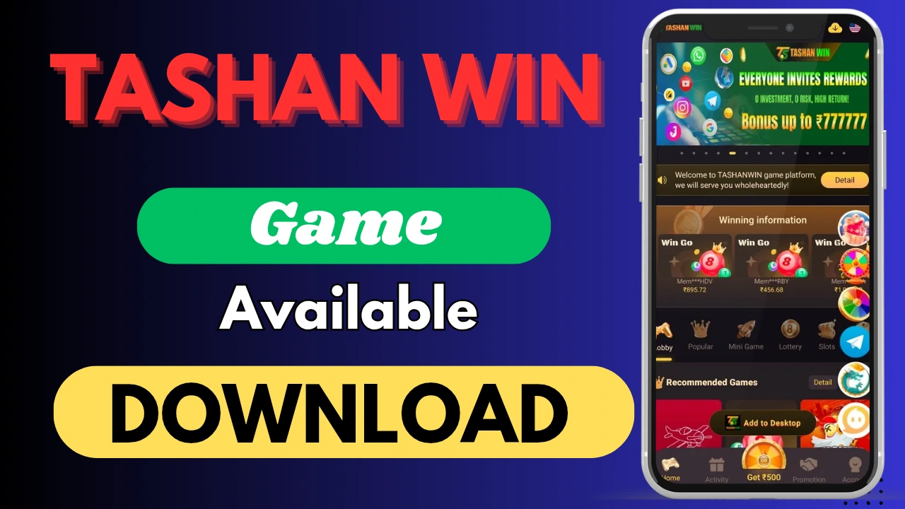 Tashan Win App Download
