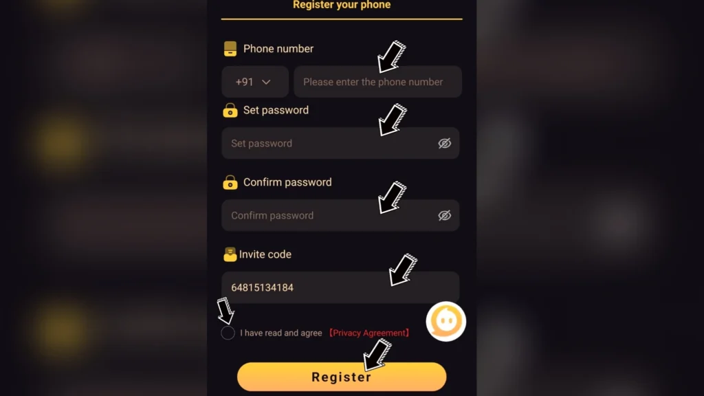 Tashanwin Game Register