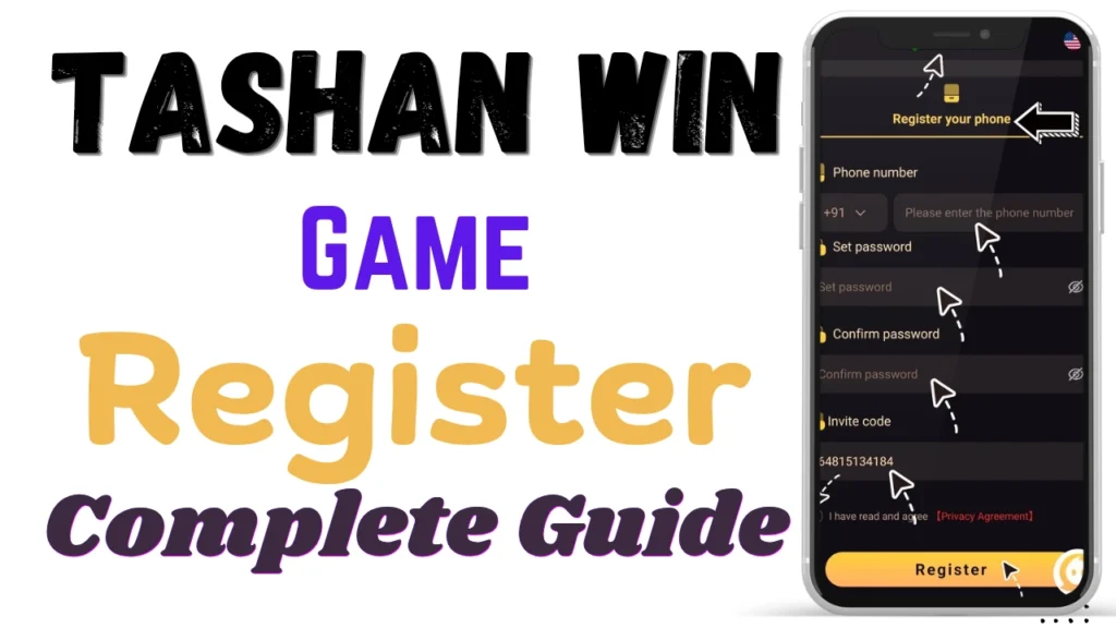 Tashan Win Register Guide