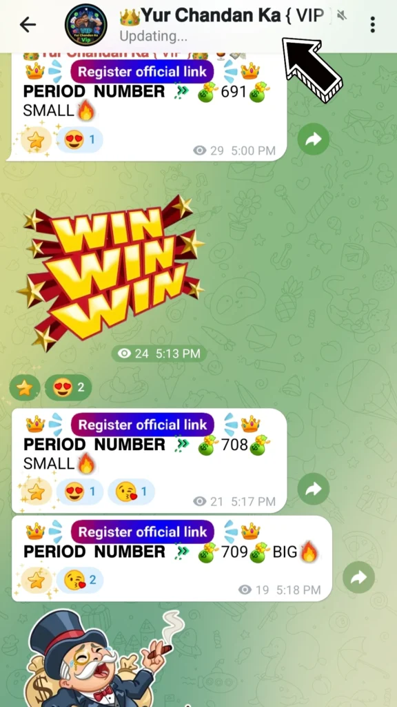 Tashan Win Telegram Channel