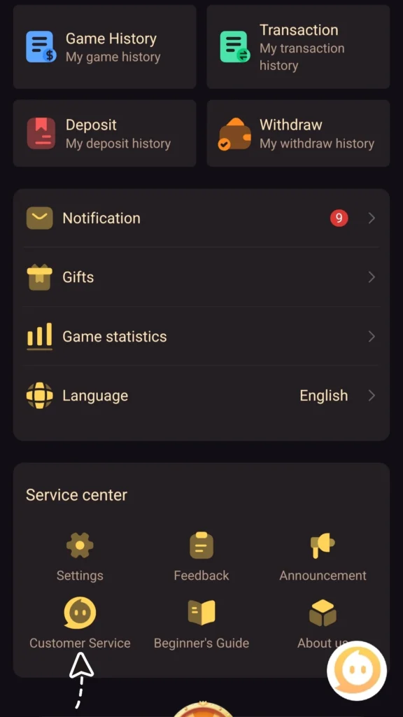 Tashan Win Customer Care
