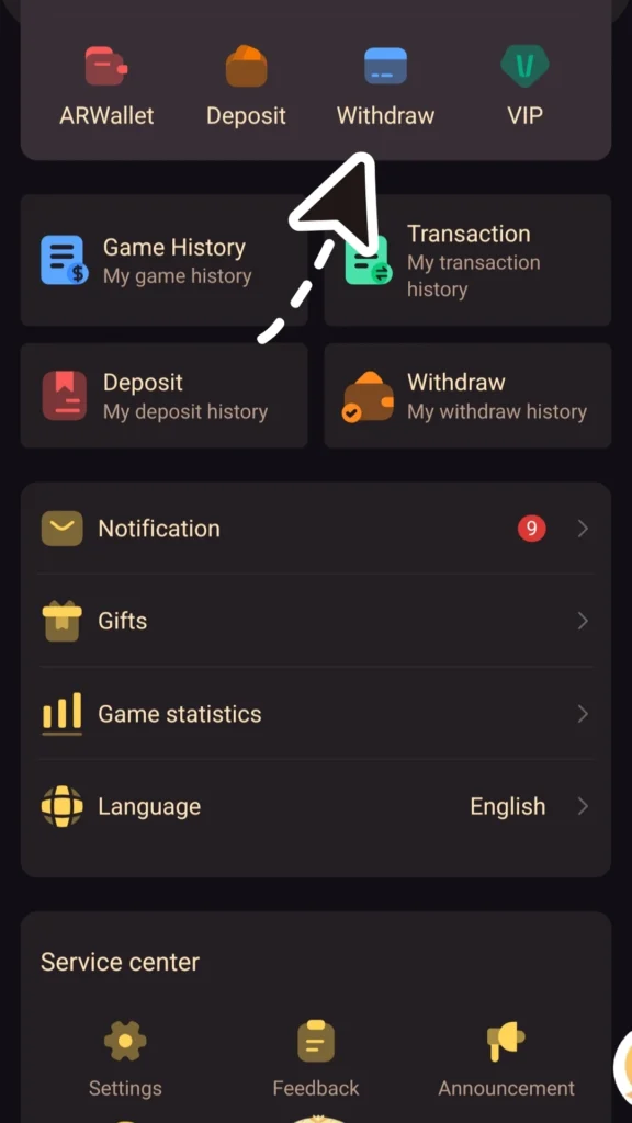Tashan Win Withdrawal Process