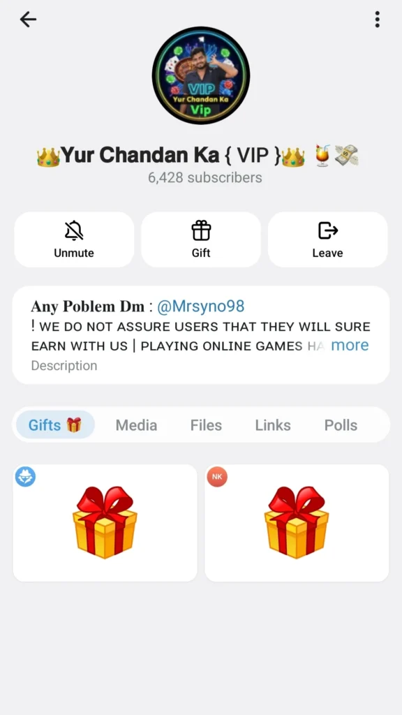 Yur Chandan Ka VIP Telegram Group